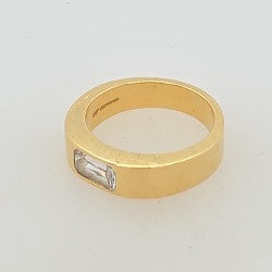 Pre Owned 18ct Diamond Set Band ZB211